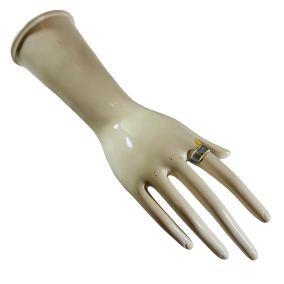 Vintage Cream Hand Display Stand - Picture 4 of 5